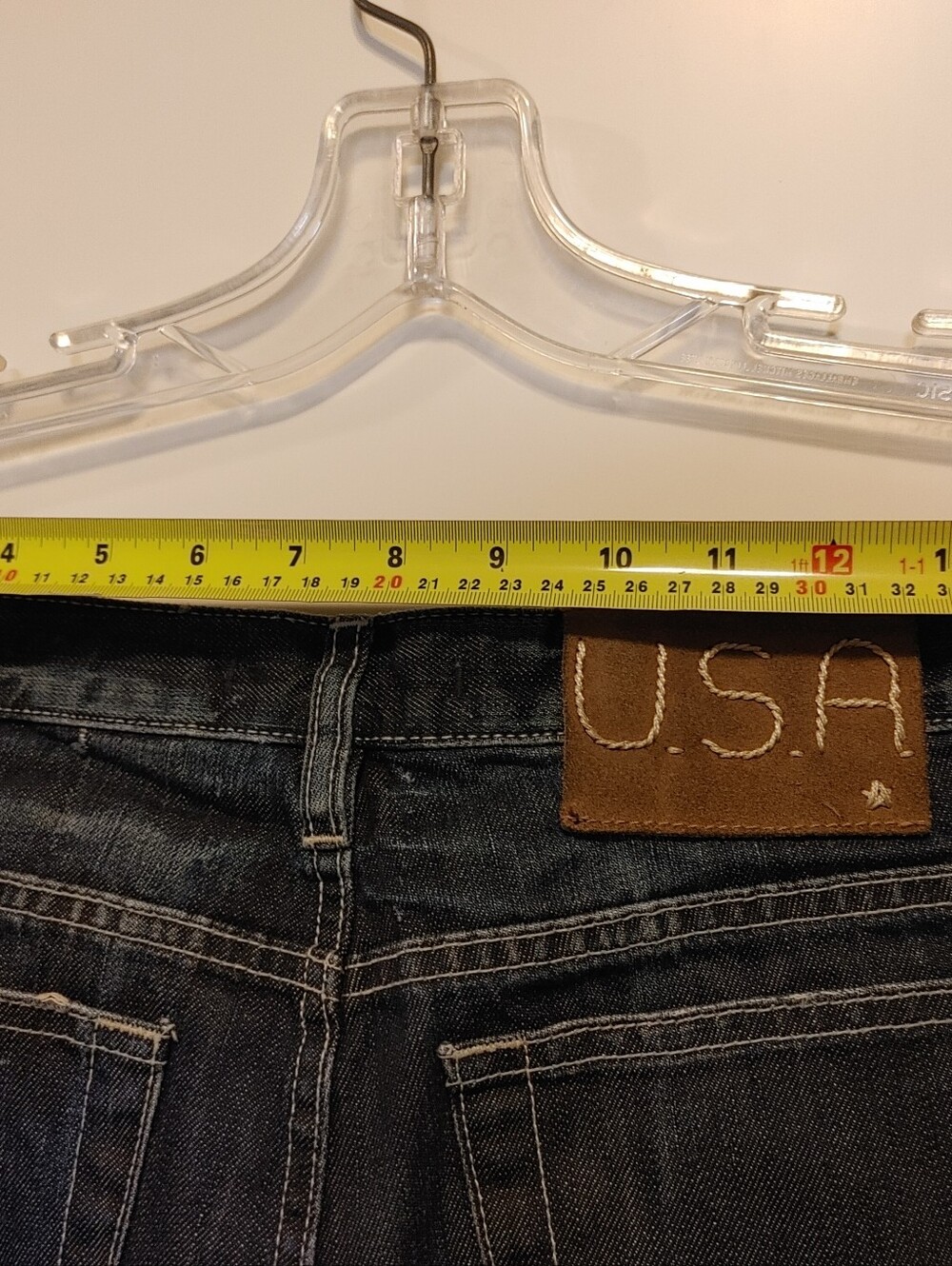John Varvatos Women's Straight Leg Jeans in Dark Blue Wash - Picture 2 of 8